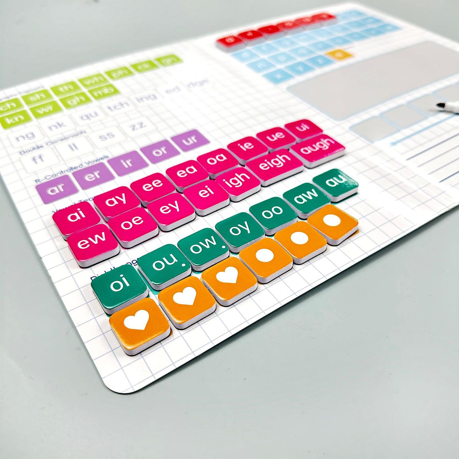 Kids Educational Resources - Bloques de letras para fonética y