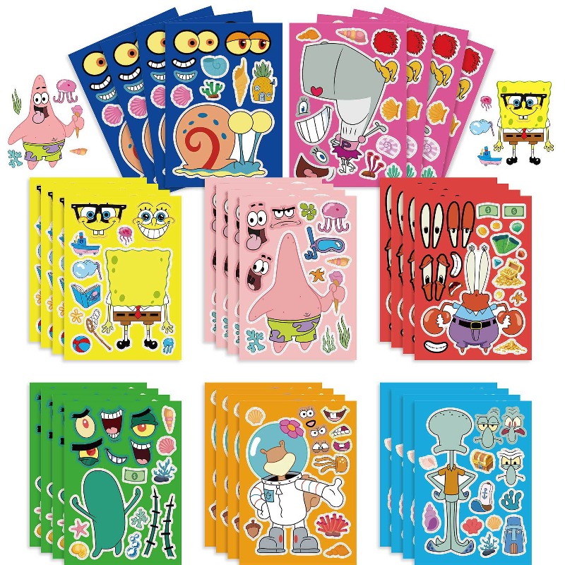 Kids Educational Resources - Rompecabezas Interactivo Educativo de Bob Esponja,