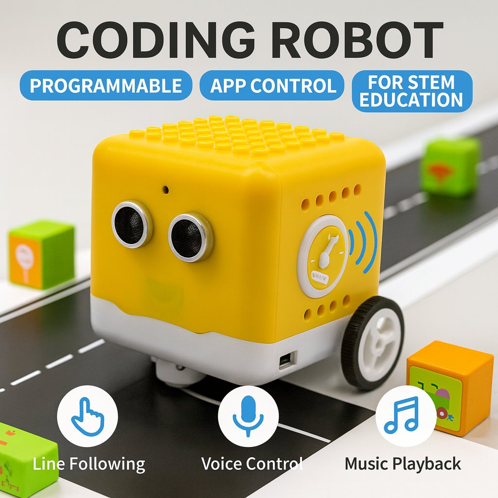 Kids Education Program - Kit de Robot programable Kidsbits, Robot