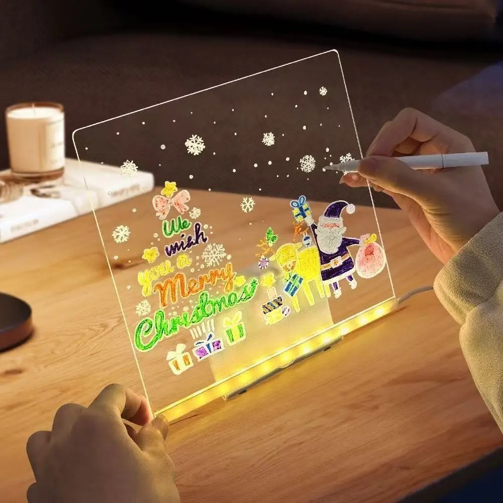 Kids Education Drawing - Pizarra Mágica Luminosa para Niños: Tableta