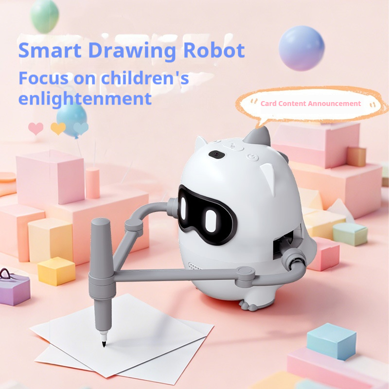 Kids Educational Resources - Robot inteligente genérico para dibujar dinosaurios,