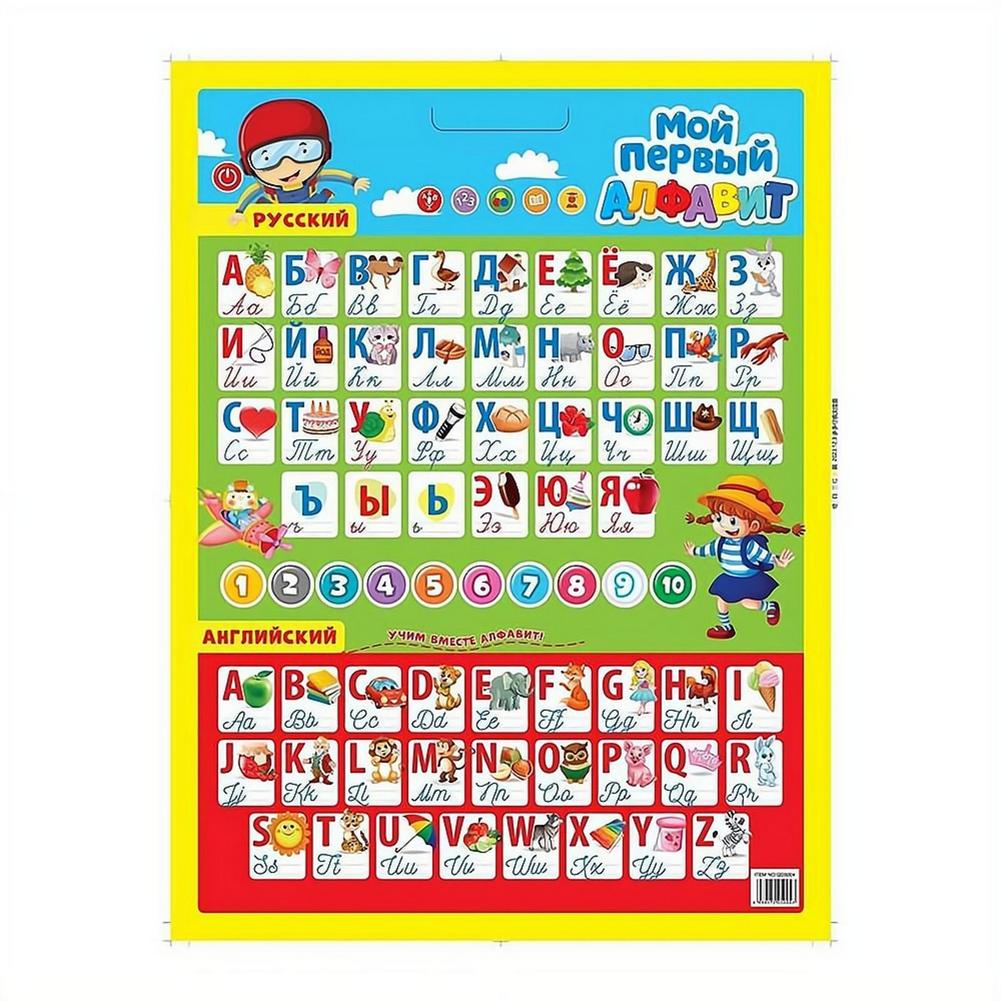Póster Educativo Interactivo E - Kids Educational Poster reseña y precio