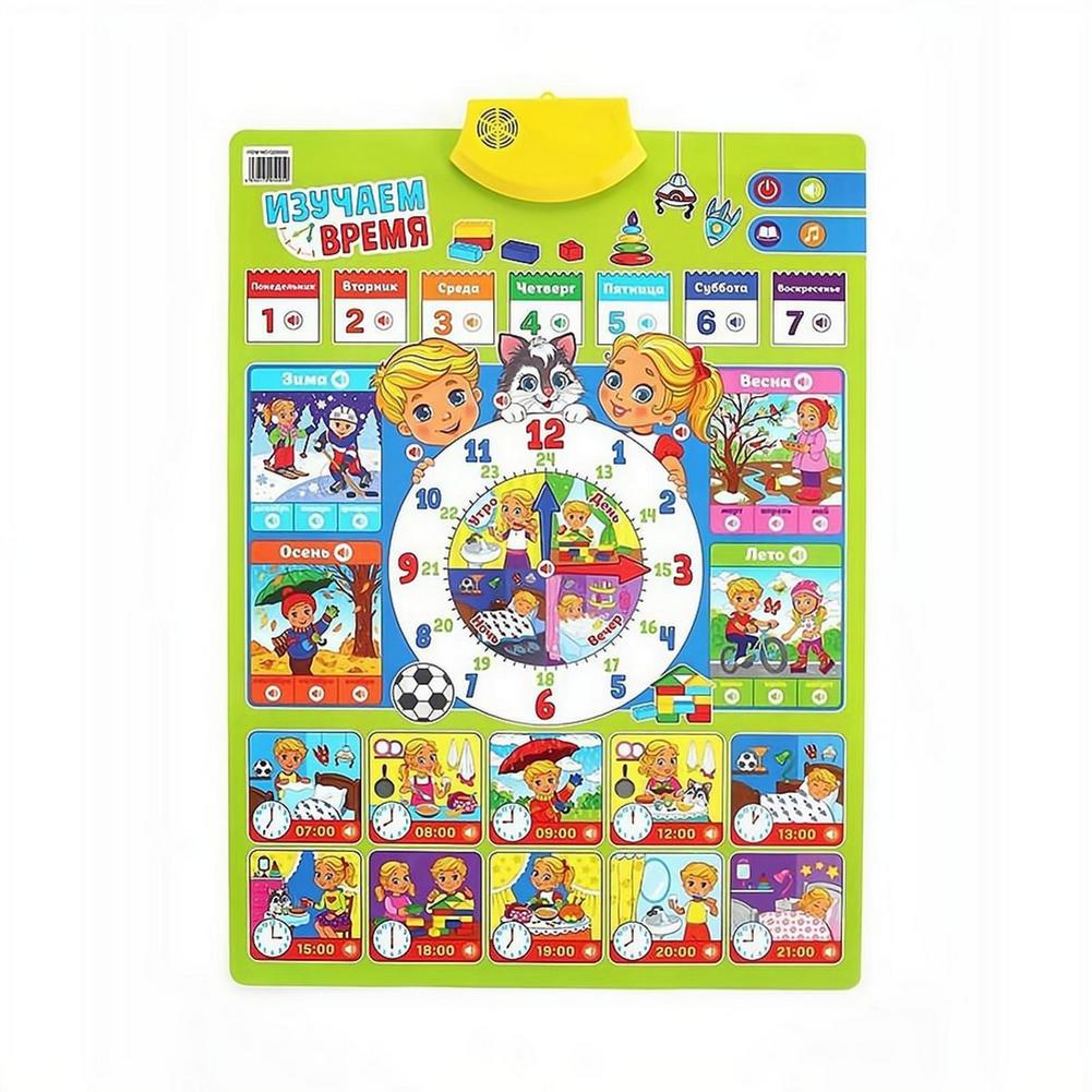 Póster Educativo Interactivo E - Kids Educational Poster reseña y precio
