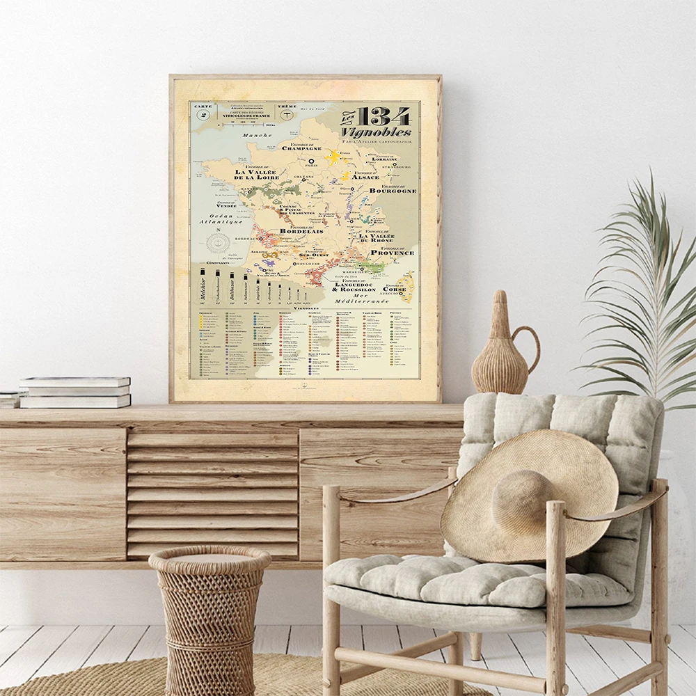 Mapa Retro de Europa, ciudad,  - School Kids Education Quotes reseña y precio
