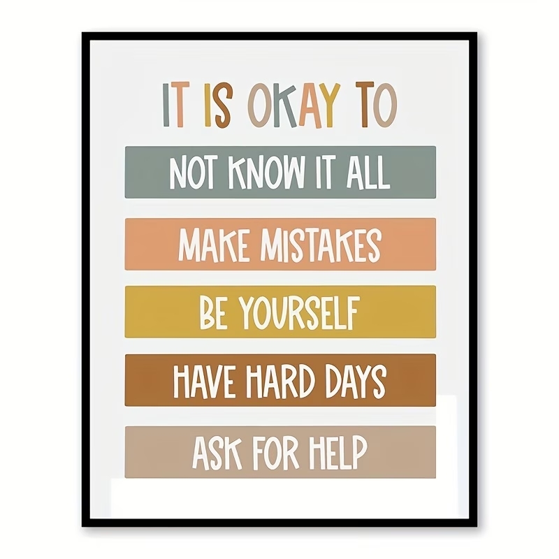 Póster con impresión de citas  - Kids Educational Poster reseña y precio