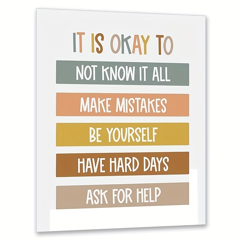 Póster con impresión de citas  - Kids Educational Poster reseña y precio