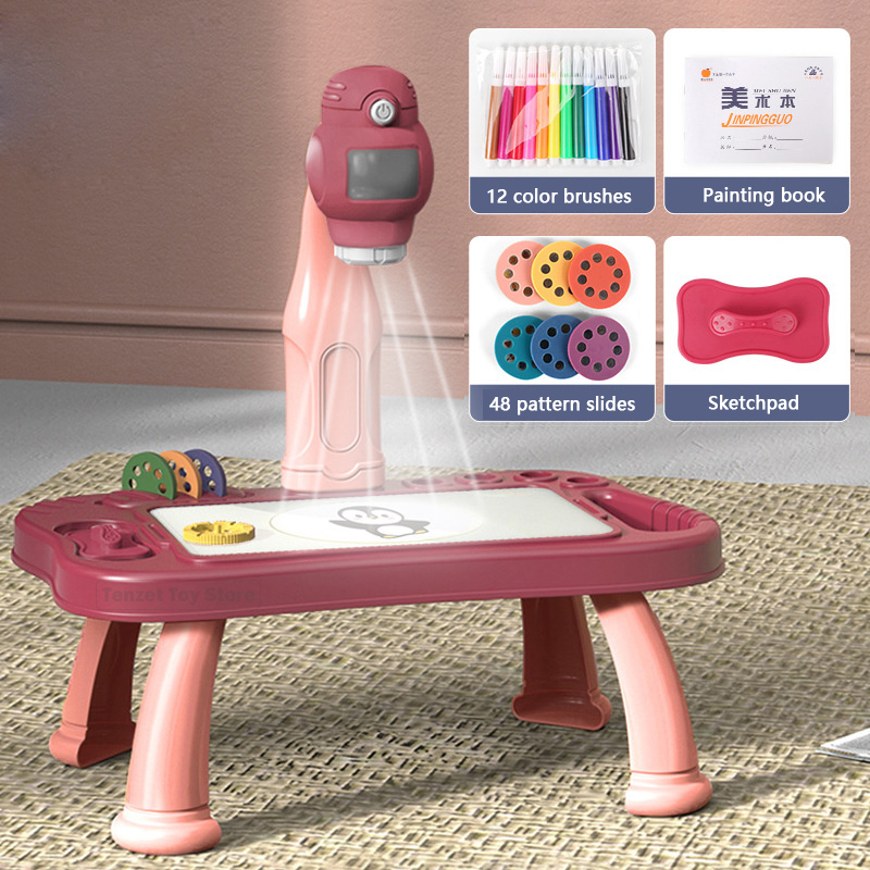Proyector inteligente para niñ - Kids Education Drawing reseña y precio