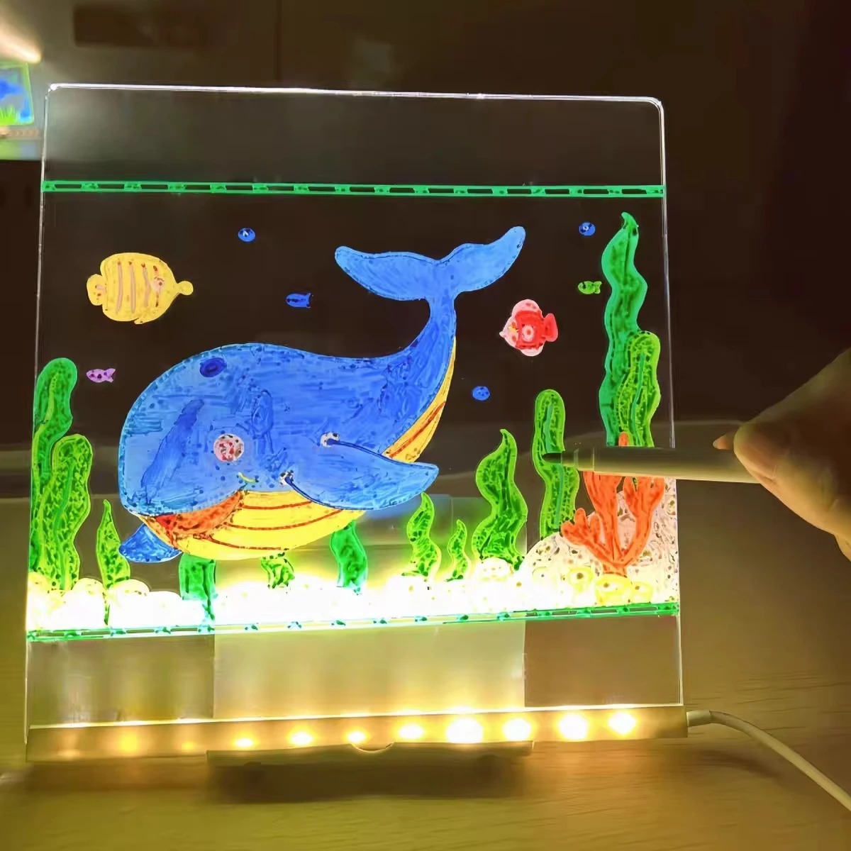 Pizarra Mágica Luminosa para N - Kids Education Drawing reseña y precio