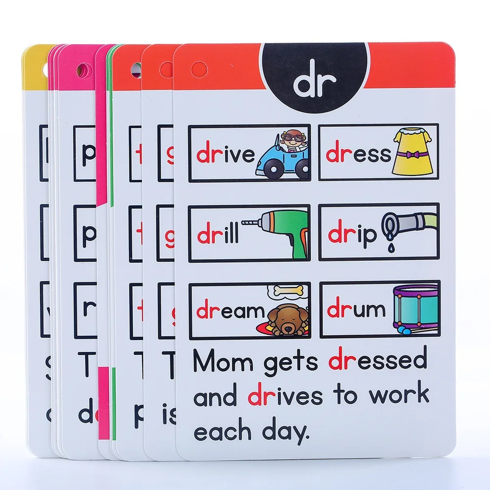 Juego de 107 Tarjetas de Fonét - Kids Education Group reseña y precio