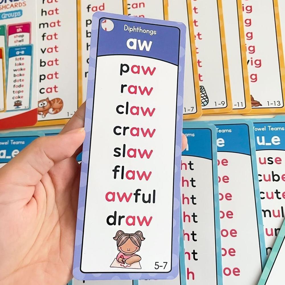 117 tarjetas de fonética para  - Kids Education Group reseña y precio