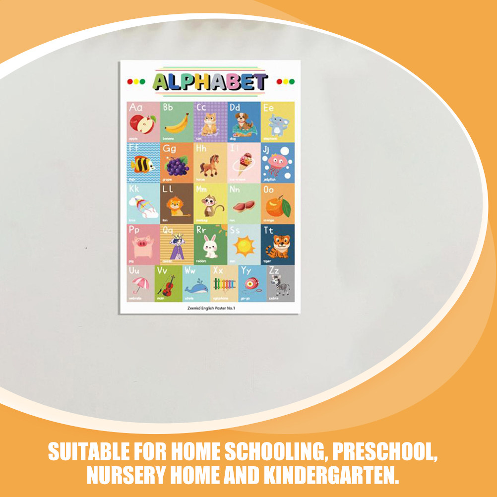 12 Pósters Educativos de Dibuj - Kids Educational Poster reseña y precio
